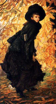 10月 ジェームス・ジャック・ジョゼフ・ティソ Oil Paintings